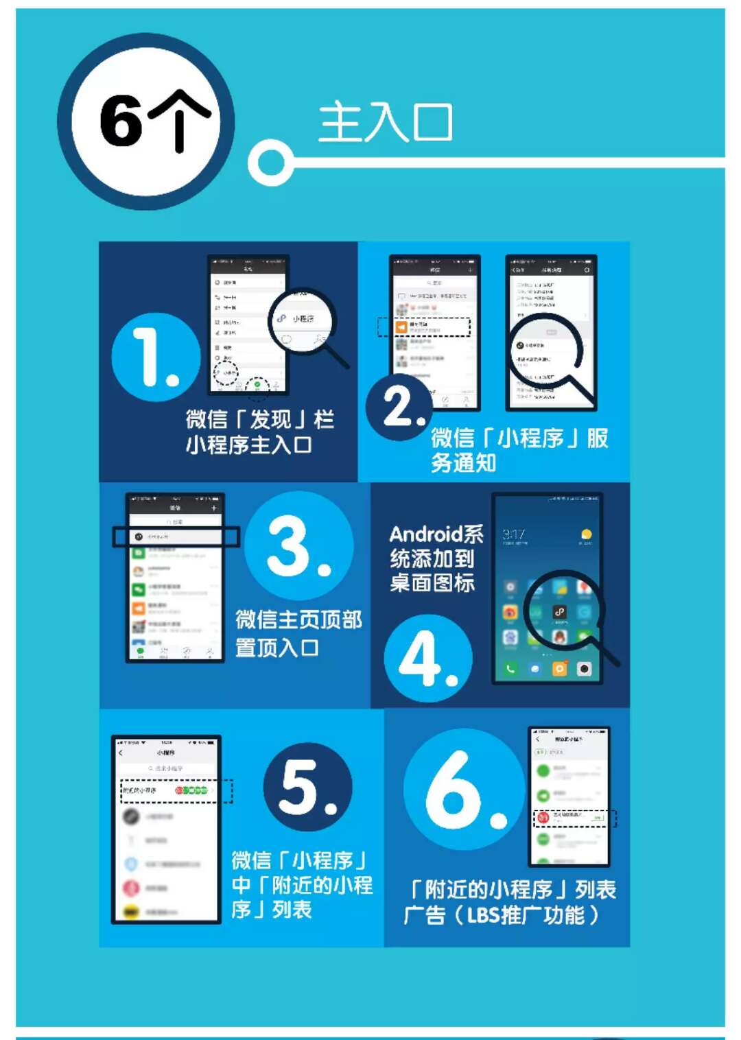 最全！小程序的50個入口大合集， 別再怪它不好找了！