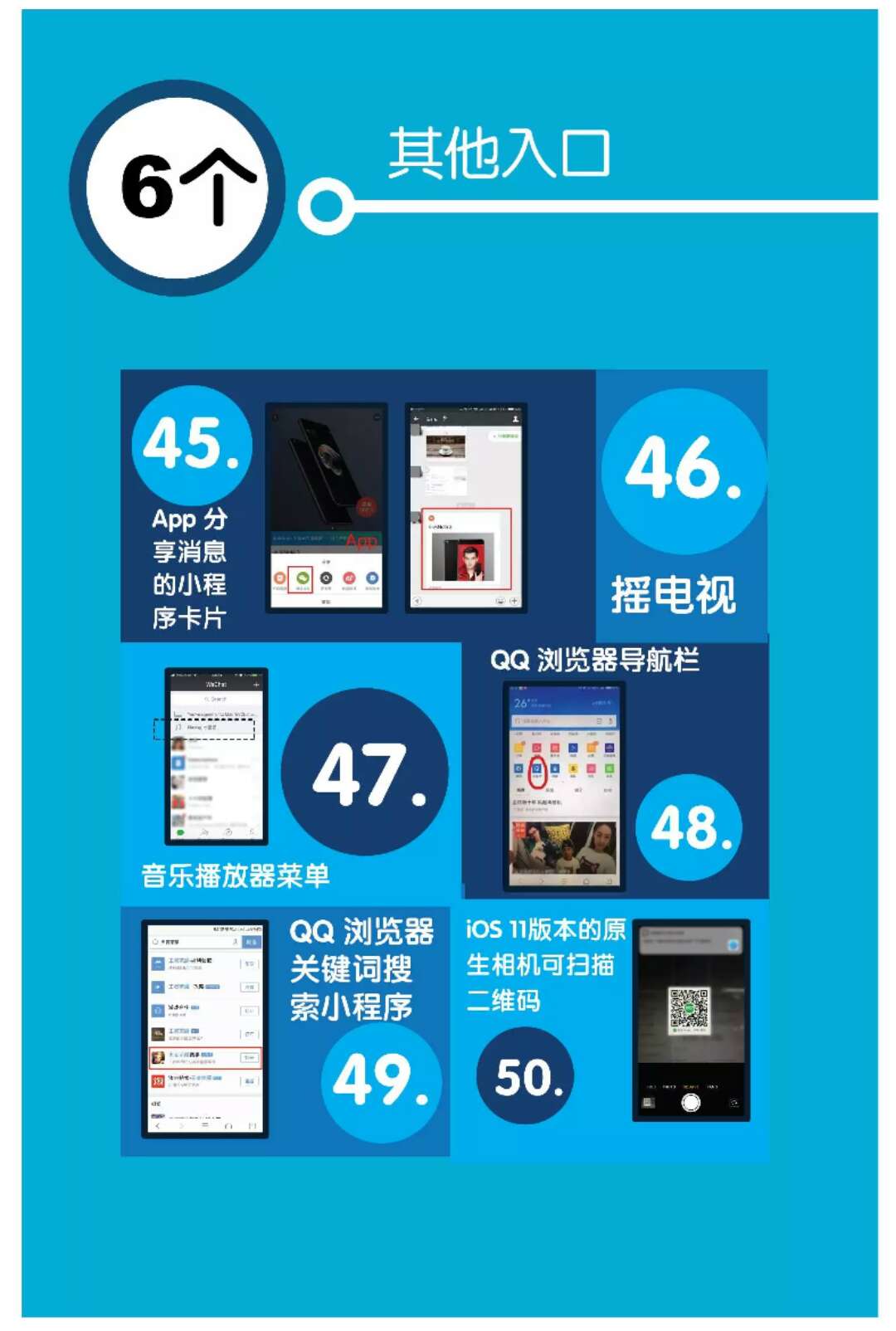 最全！小程序的50個入口大合集， 別再怪它不好找了！
