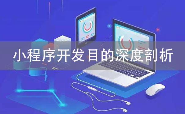 小程序開發(fā)目的深度剖析
