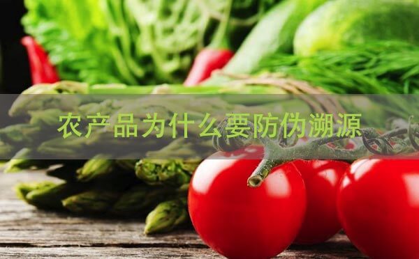 農(nóng)產(chǎn)品溯源必要性:農(nóng)產(chǎn)品為什么要防偽溯源？