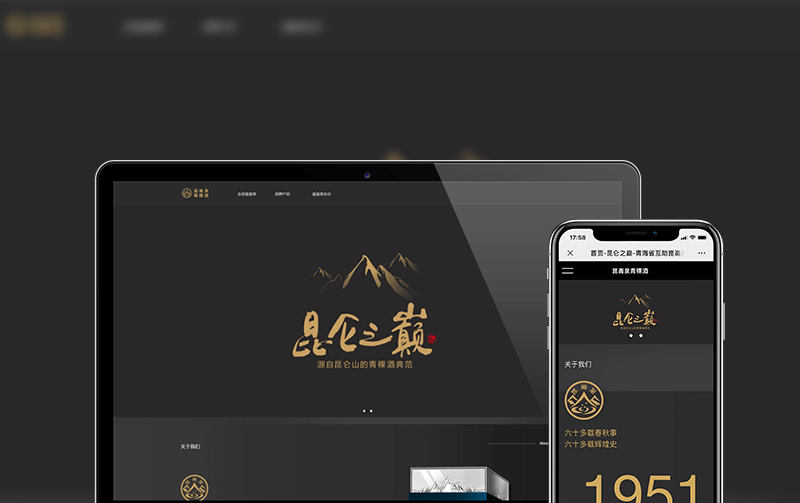 酒業(yè)網站建設-小程序開發(fā)案例